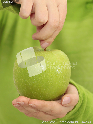 Image of green apple