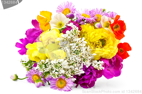 Image of Bouquet of different flowers