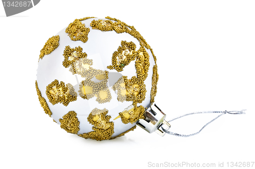 Image of Christmas silver ball