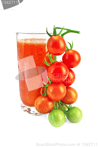 Image of Juice tomato in a tall glass
