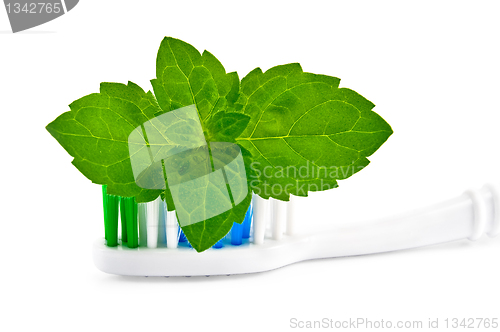Image of Toothbrush with mint