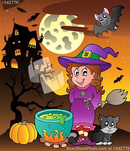 Image of Scene with Halloween theme 3