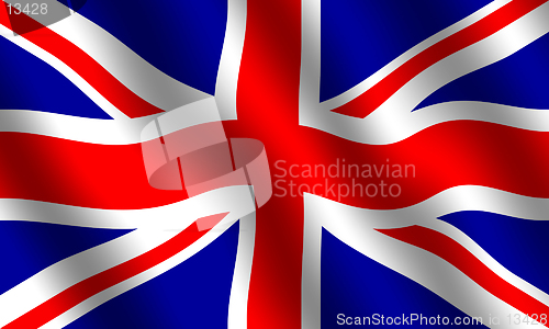 Image of Waving British flag