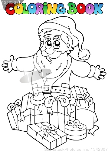Image of Coloring book Christmas topic 7