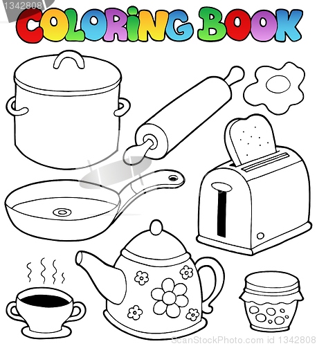 Image of Coloring book domestic collection 1