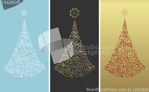 Image of Christmas design tree