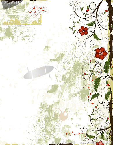 Image of Floral frame