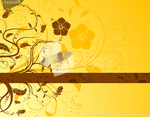 Image of Abstract floral background