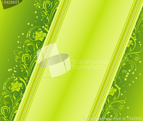 Image of Abstract floral background