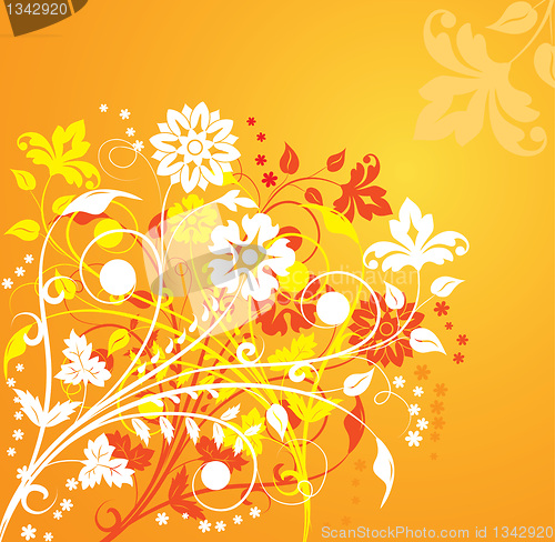 Image of Background flower, elements for design