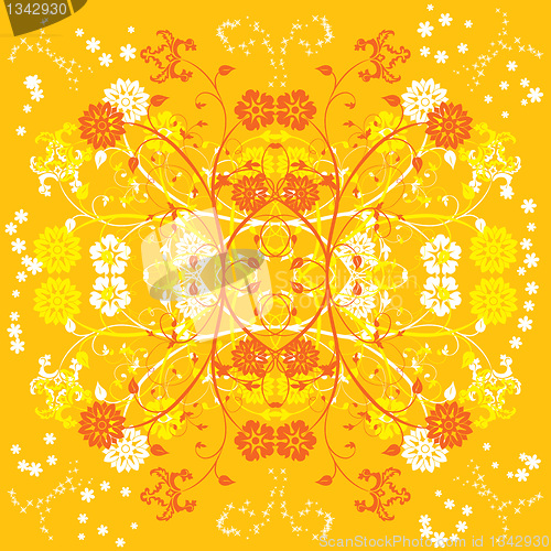 Image of Background flower, elements for design, vector