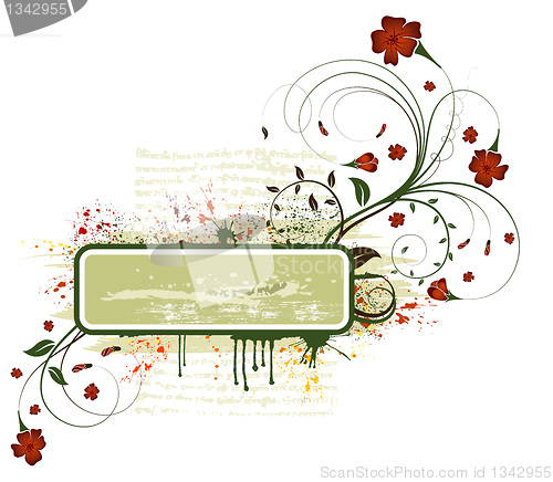 Image of Floral frame