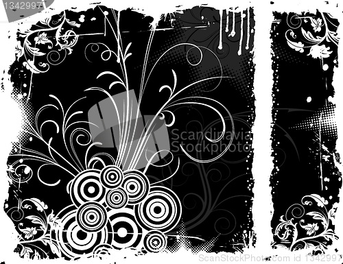 Image of Abstract floral chaos