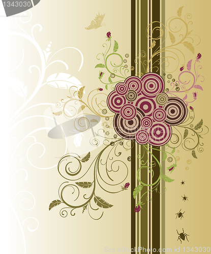 Image of Abstract floral chaos