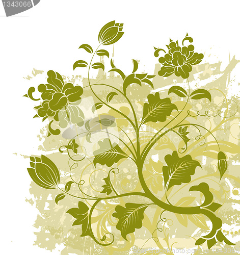 Image of Abstract floral chaos
