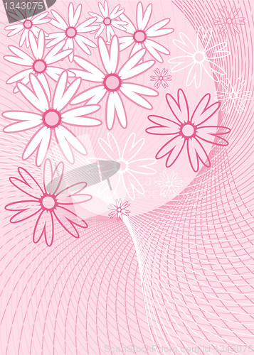 Image of Background flower