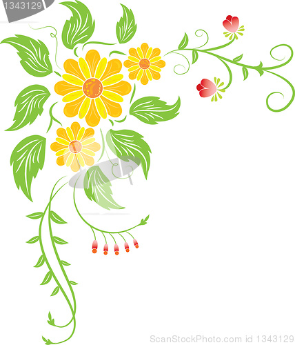 Image of Background flower