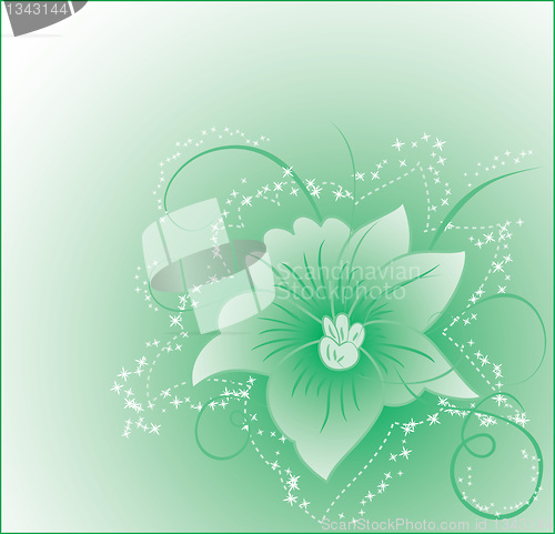 Image of Background flower, elements for design