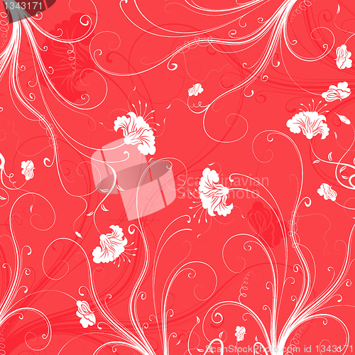 Image of Abstract floral pattern