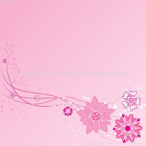 Image of Background flower, elements for design