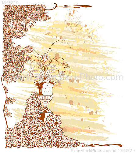 Image of Floral retro