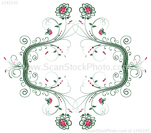Image of Flower frame