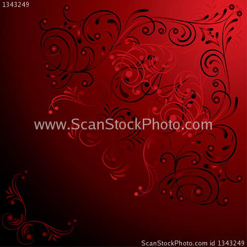 Image of Background flower, elements for design, vector