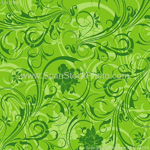 Image of Abstract floral pattern