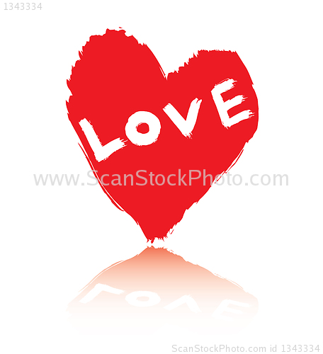 Image of abstract love symbol