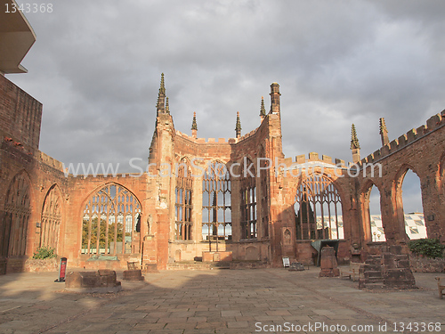 Image of Coventry Cathedral ruins