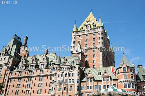 Image of Chateau Frontenac in Quebec City