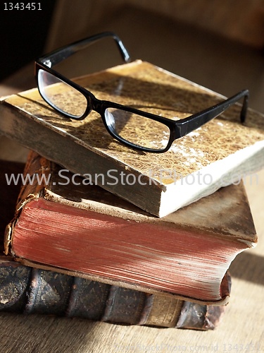 Image of Books and Glasses