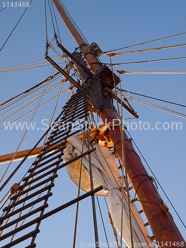 Image of Sailing Ship Mast 