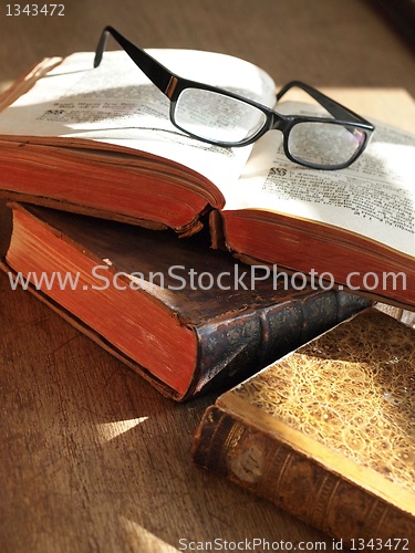 Image of Books and Glasses