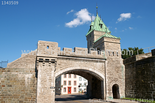 Image of Porte Saint Louis City Gate, Quebec City