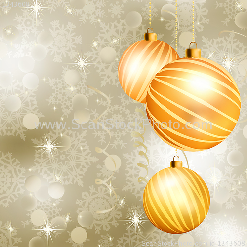 Image of Soft light christmas background. EPS 8