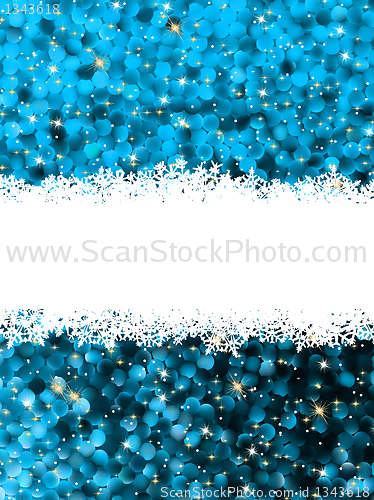 Image of Christmas background with copyspace. EPS 8
