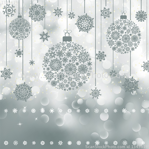 Image of Christmas background with copyspace. EPS 8