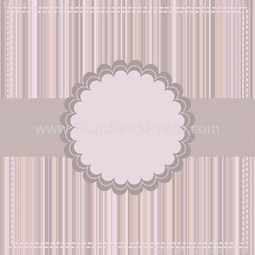 Image of Greeting card template. EPS 8