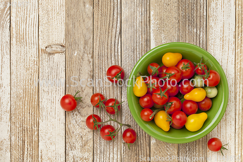 Image of grape and cherry tomatoes