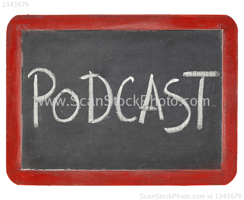 Image of podacsr blackboard sign 