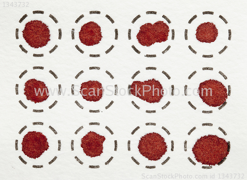 Image of blood spot test