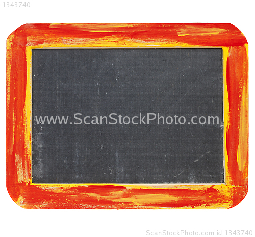 Image of blank  blackboard sign