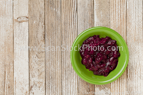 Image of cranberry sauce 