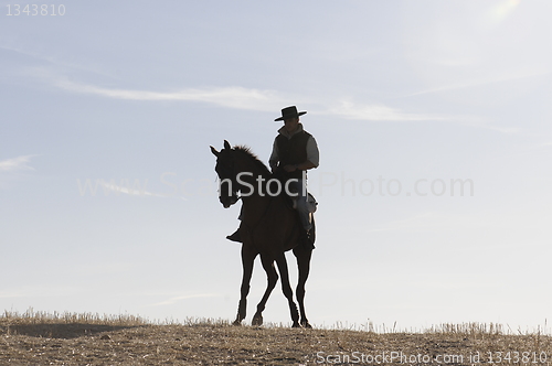 Image of rider and his horse