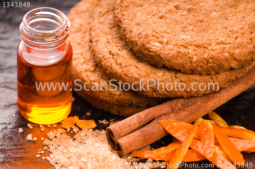 Image of Cookies with cinnamon and orange