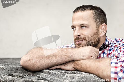 Image of man with beard
