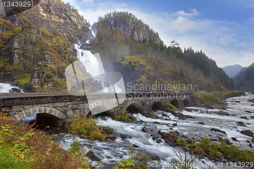 Image of Laatefoss in Odda