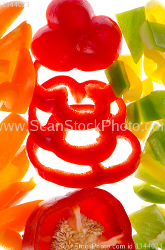Image of Slice Bell Pepper slices
