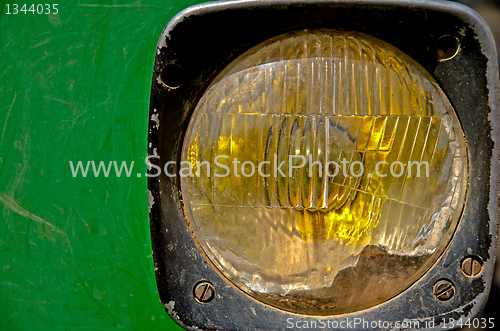 Image of Vintage tractor front light